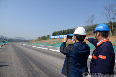 春节施工“不打烊” 新发展集团公路工程监管有新样